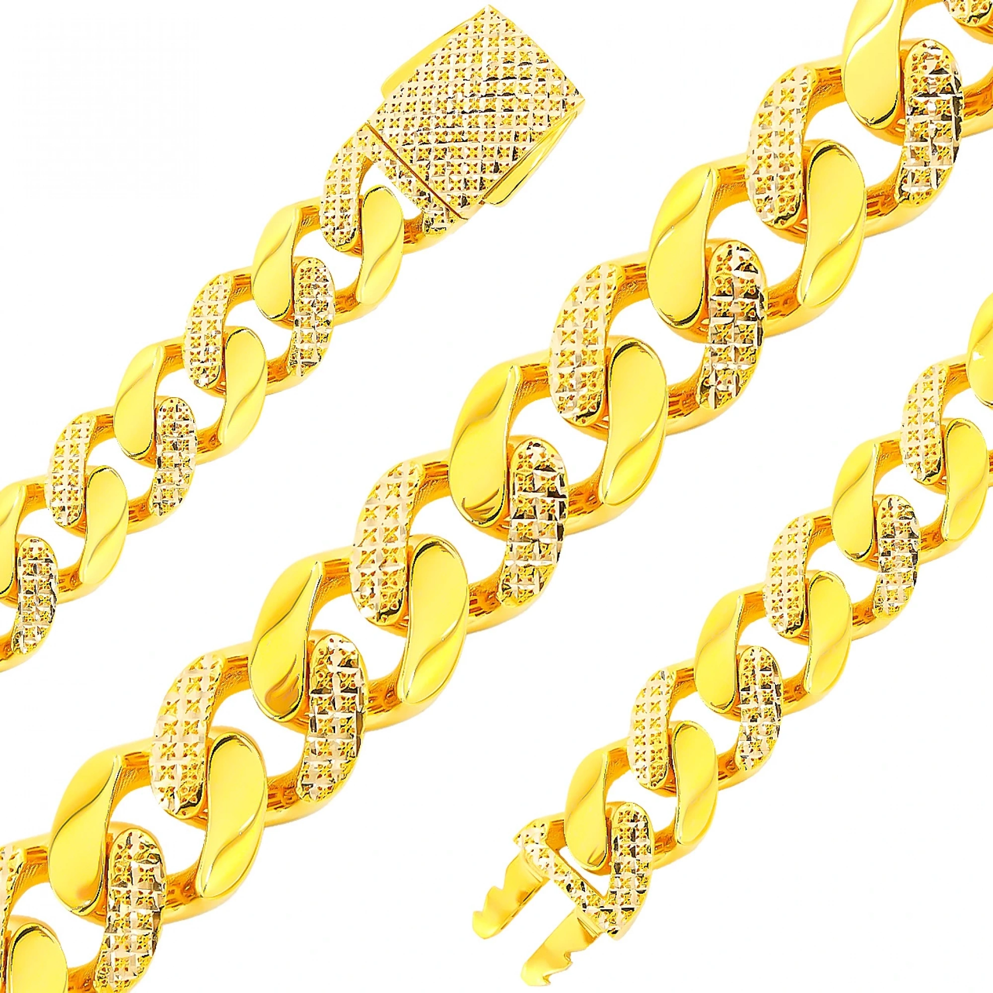 Gurmet Model Bileklik 14 Ayar Altın