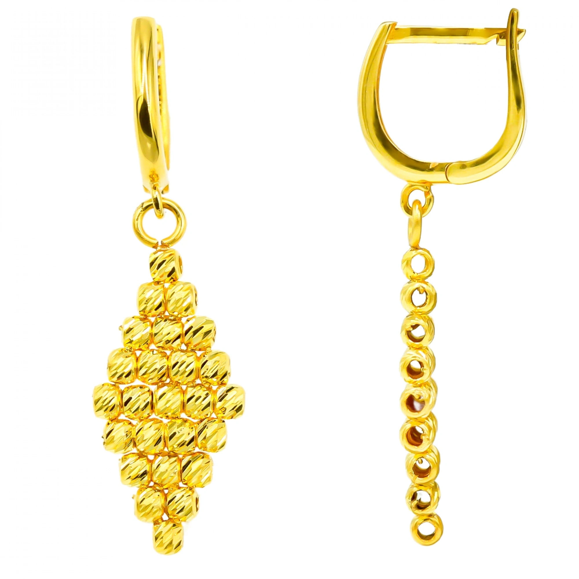 Dorika 14 Ayar Altın Küpe