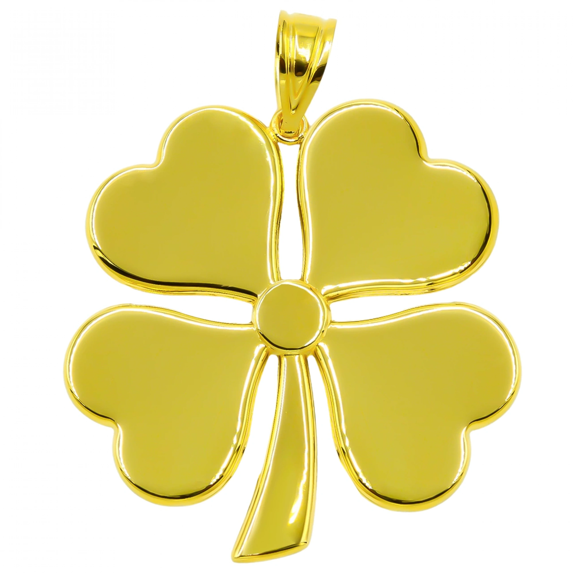 Yonca 14 Ayar Kolye Ucu