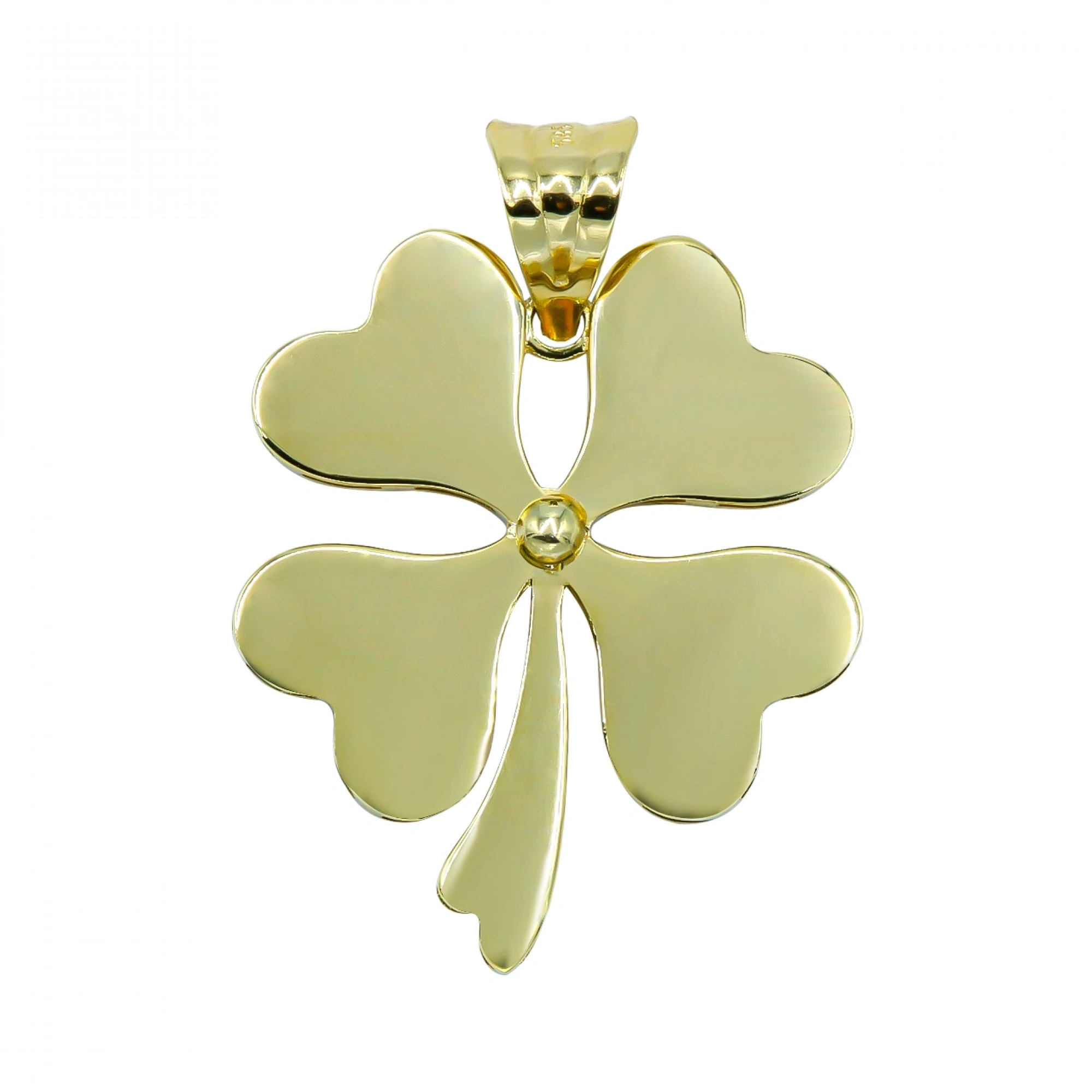 Yoncalı 14 Ayar Altın Kolye Ucu