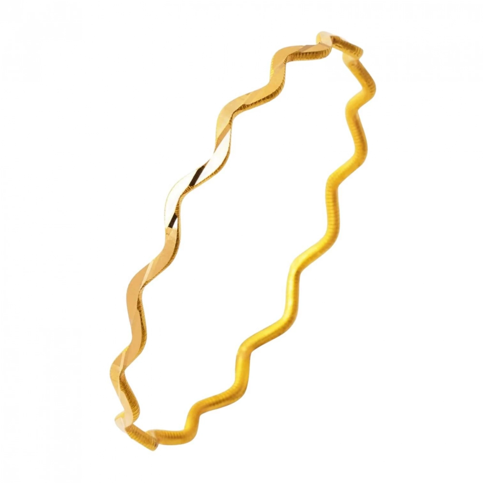 Zikzak Ajda 22 Ayar Altın Bilezik (10 Gram)