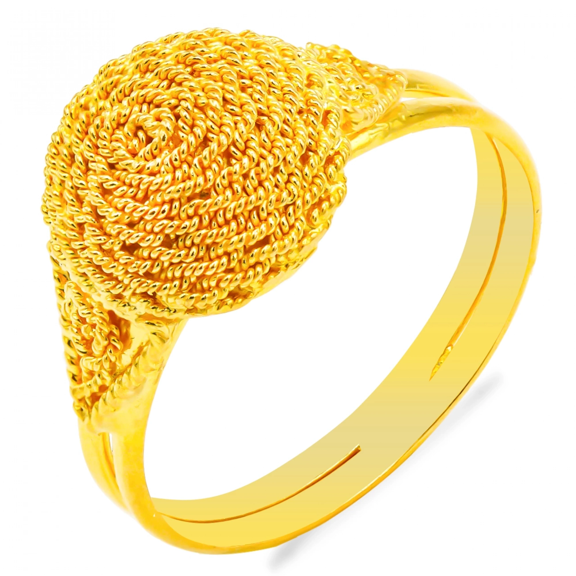 Örme 22 Ayar Altın Yüzük