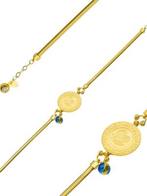 Altın Çeyrekli Bileklik