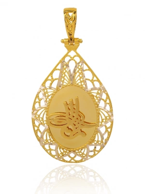 Tuğralı Altın Kolye