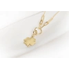 Dört Yapraklı Yonca 14 Ayar Altın Kolye