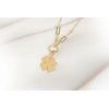 Dört Yapraklı Yonca 14 Ayar Altın Kolye