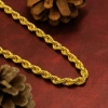 14 Ayar Burgu Zincir - 55 Cm.