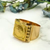 Ata Liralı Erkek 14 Ayar Altın Yüzük