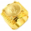 Ata Lirası 14 Ayar Altın Erkek Yüzük