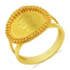 Çeyrekli 22 Ayar Altın Yüzük