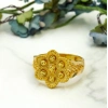 Çiçek Dorika 22 Ayar Altın Yüzük