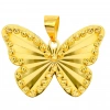 Dorika Kelebek 22 Ayar Altın Kolye Ucu