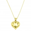 Kalp 14 Ayar Altın Kolye