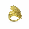 Klasik Yapraklı 8 Ayar Altın Yüzük