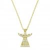 Melek 8 Ayar Altın Kolye