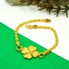 Papatya Figürlü 22 Ayar Altın Bileklik