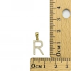 R Harfi 14 Ayar Altın Kolye Ucu