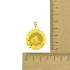 Aynalı Tuğralı 22 Ayar Altın Kolye Ucu