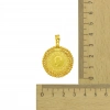 Yarım Altın Dorika 22 Ayar Kolye Ucu