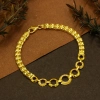 Zincir Tasarımlı 14 Ayar Altın Bileklik