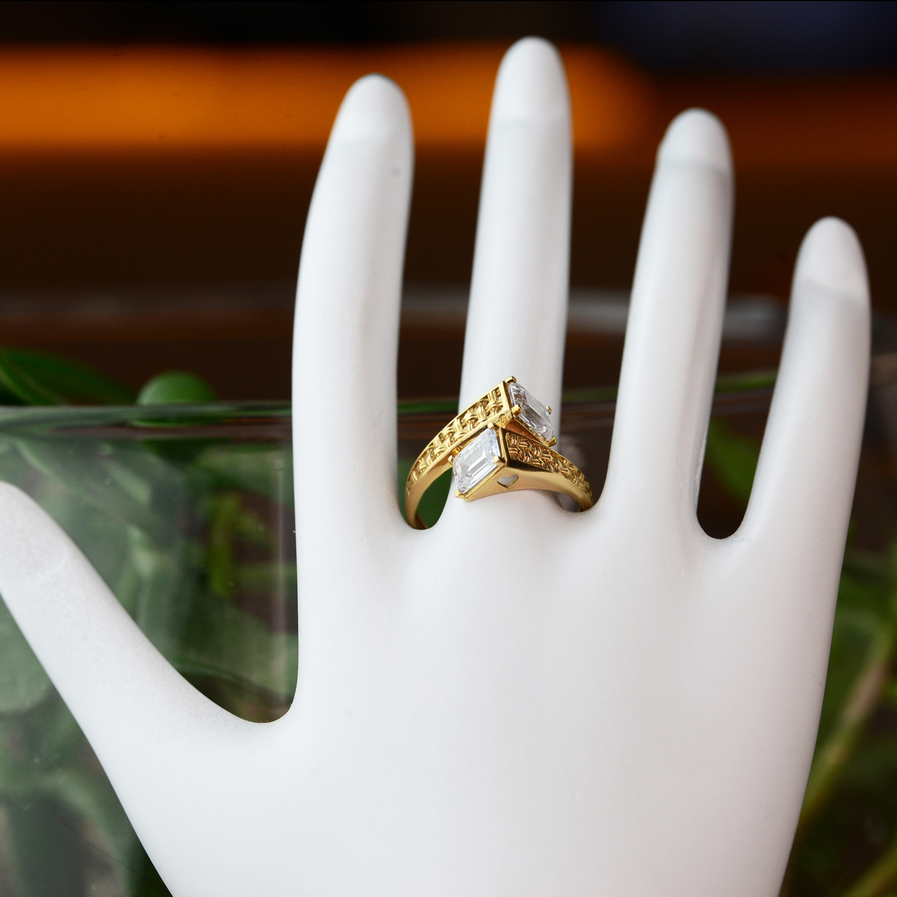 Baget Düğüm 14 Ayar Altın Yüzük