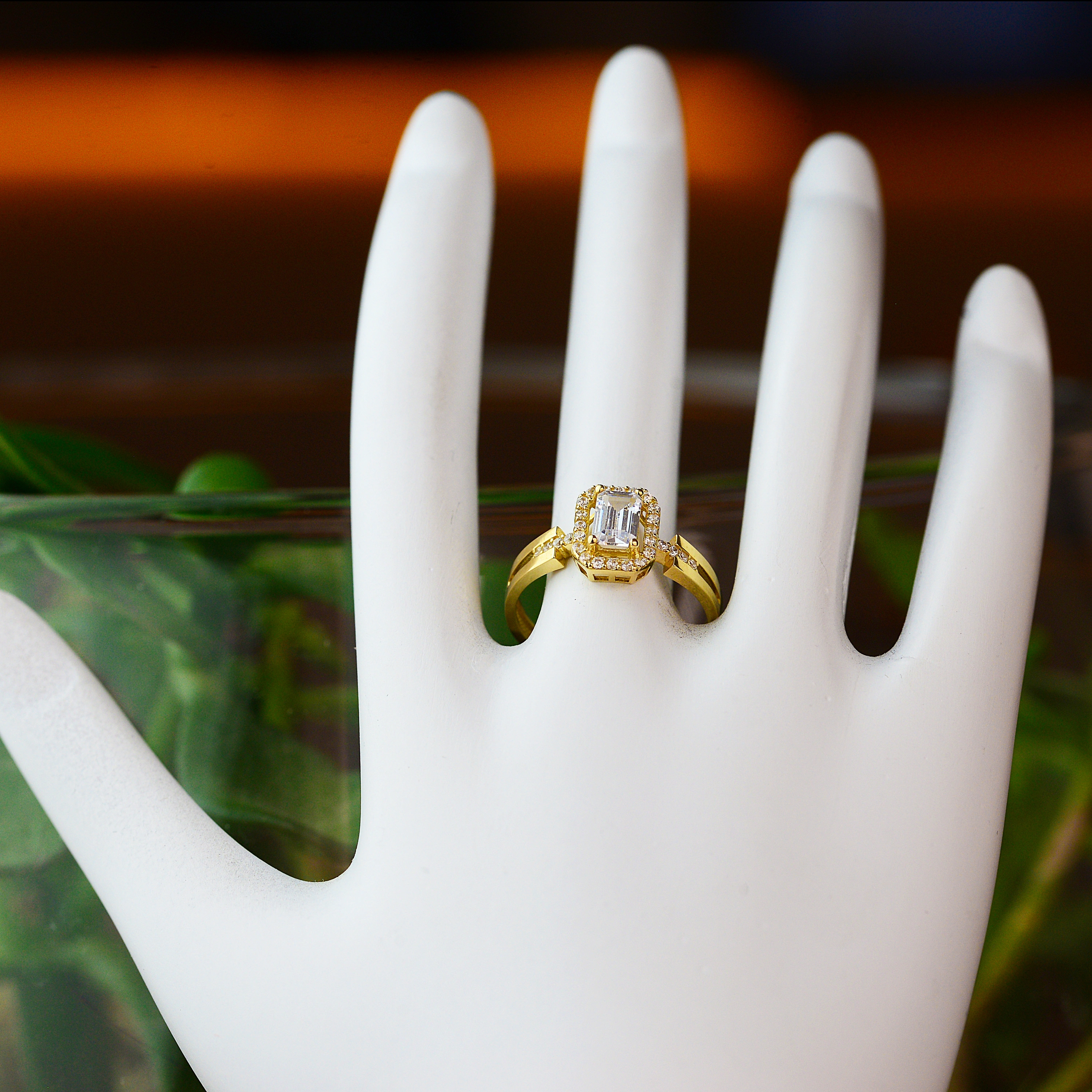 Baget İnce Kesim 14 Ayar Altın Yüzük