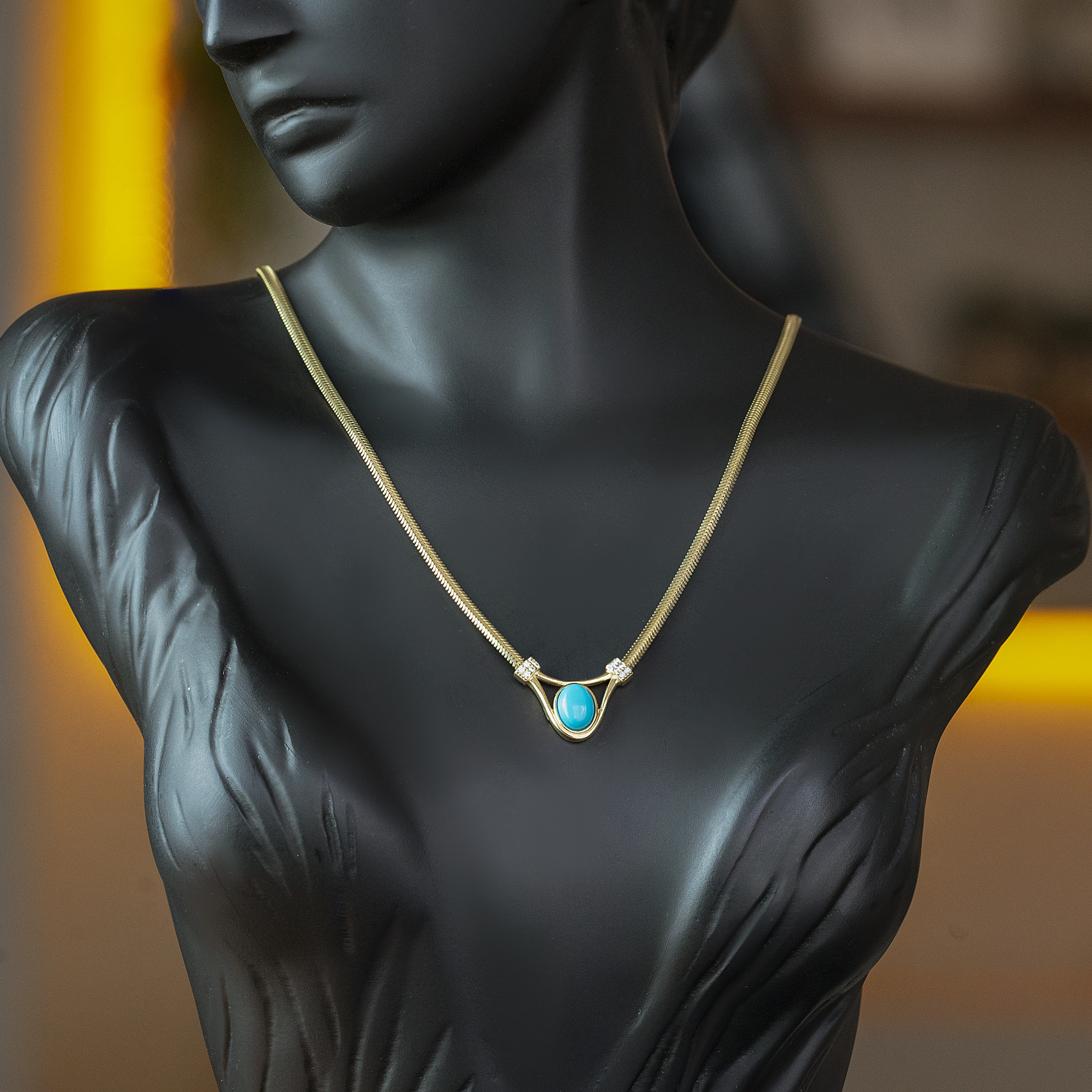 Balık Sırtı 14 Ayar Altın Gerdanlık