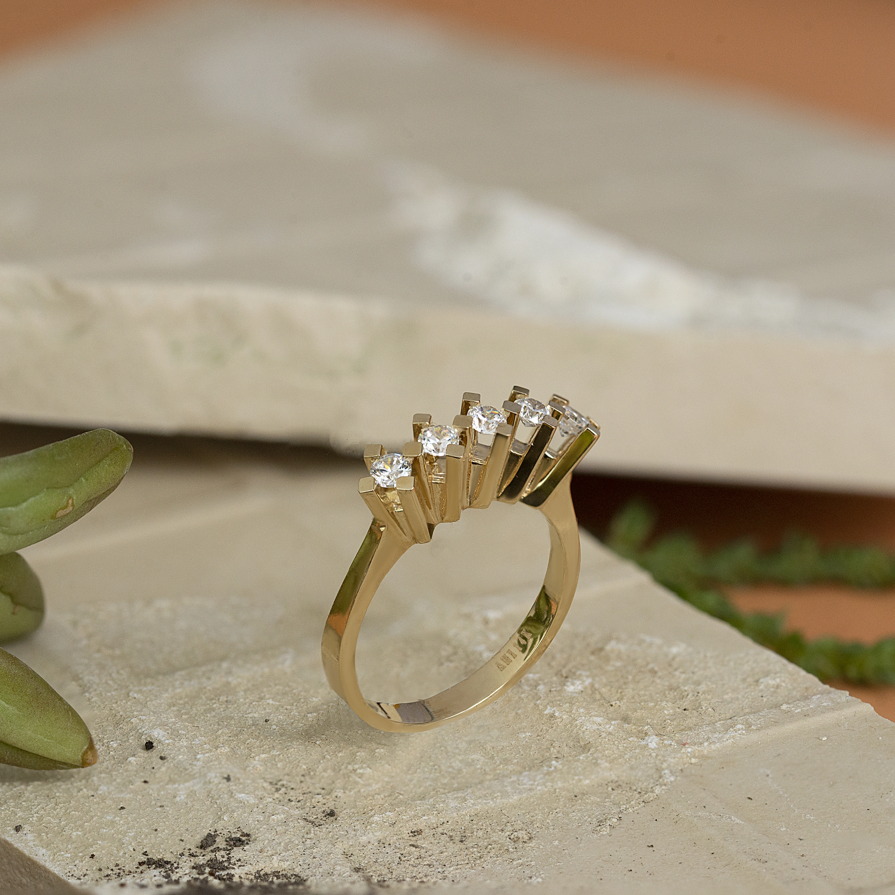 Beştaş 14 Ayar Altın Yüzük