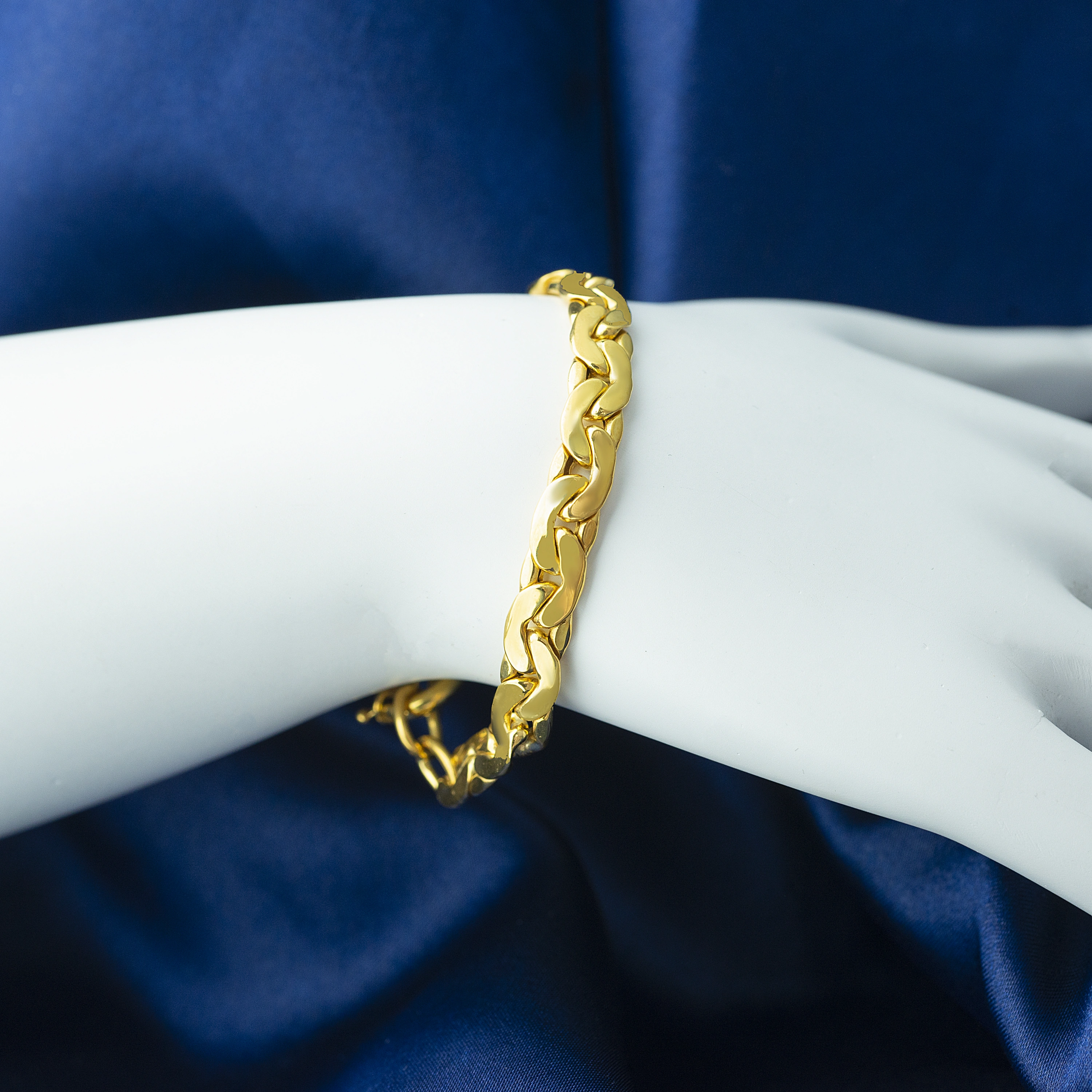 Modern Gurmet 14 Ayar Altın Bileklik