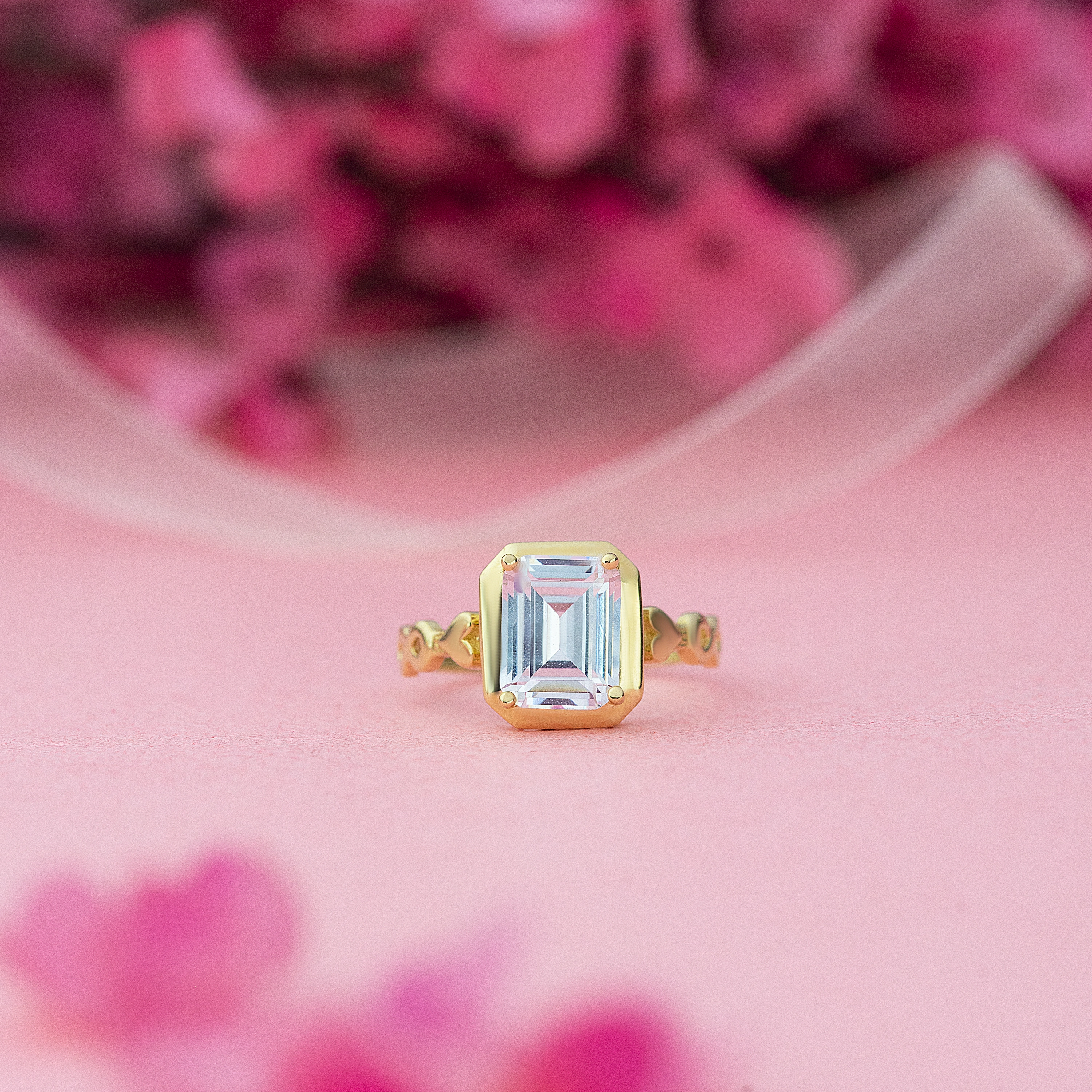 Sonsuzluk Detay Baget 14 Ayar Altın Yüzük