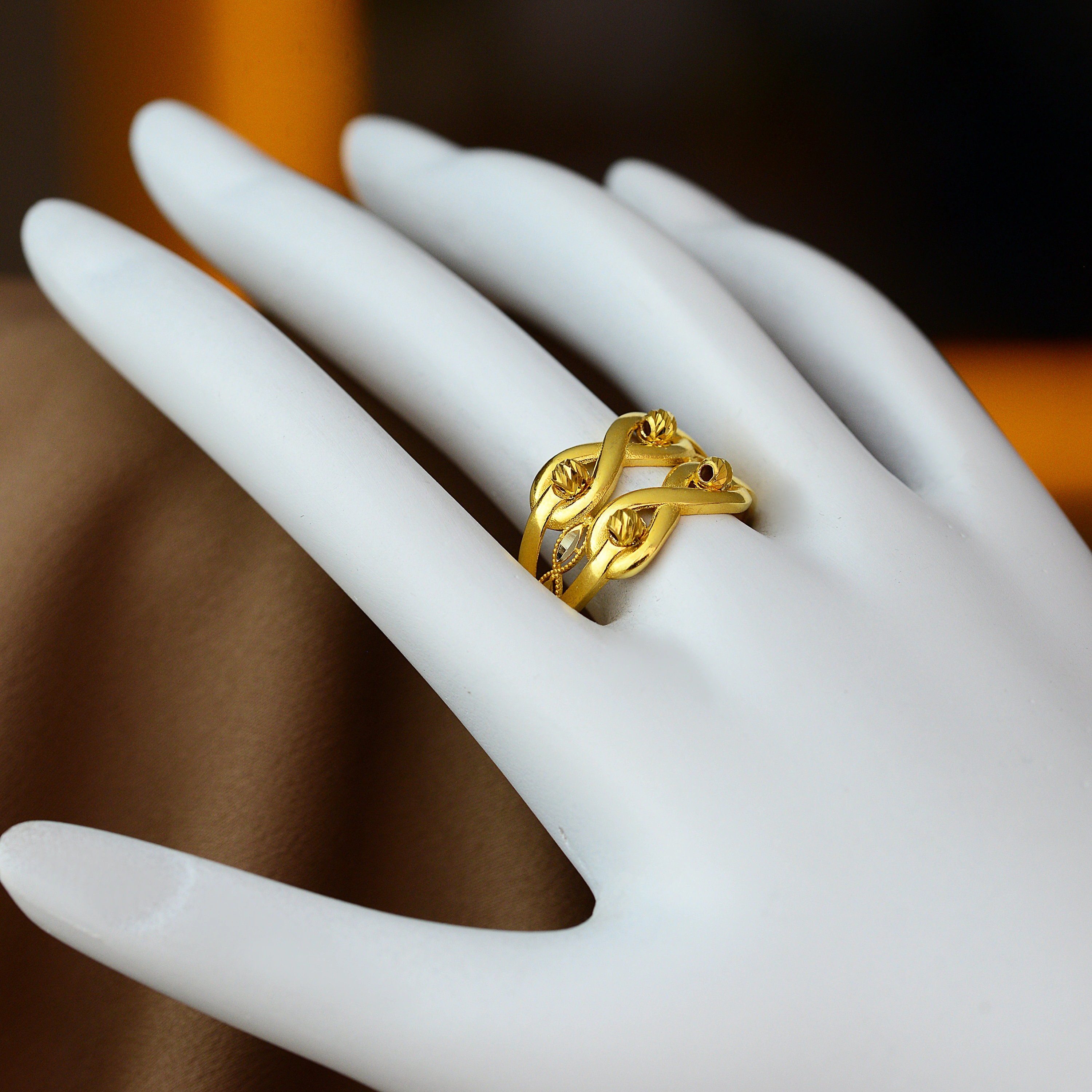 Sonsuzluk Model 14 Ayar Altın Yüzük