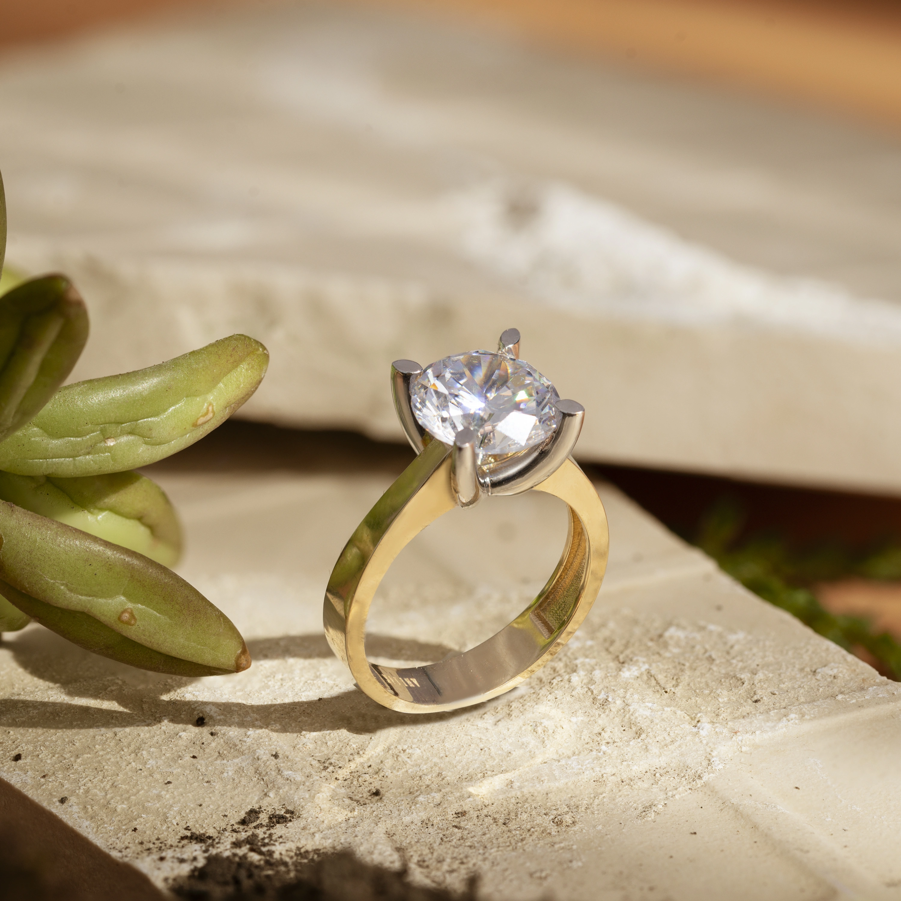 Tektaş 14 Ayar Altın Yüzük