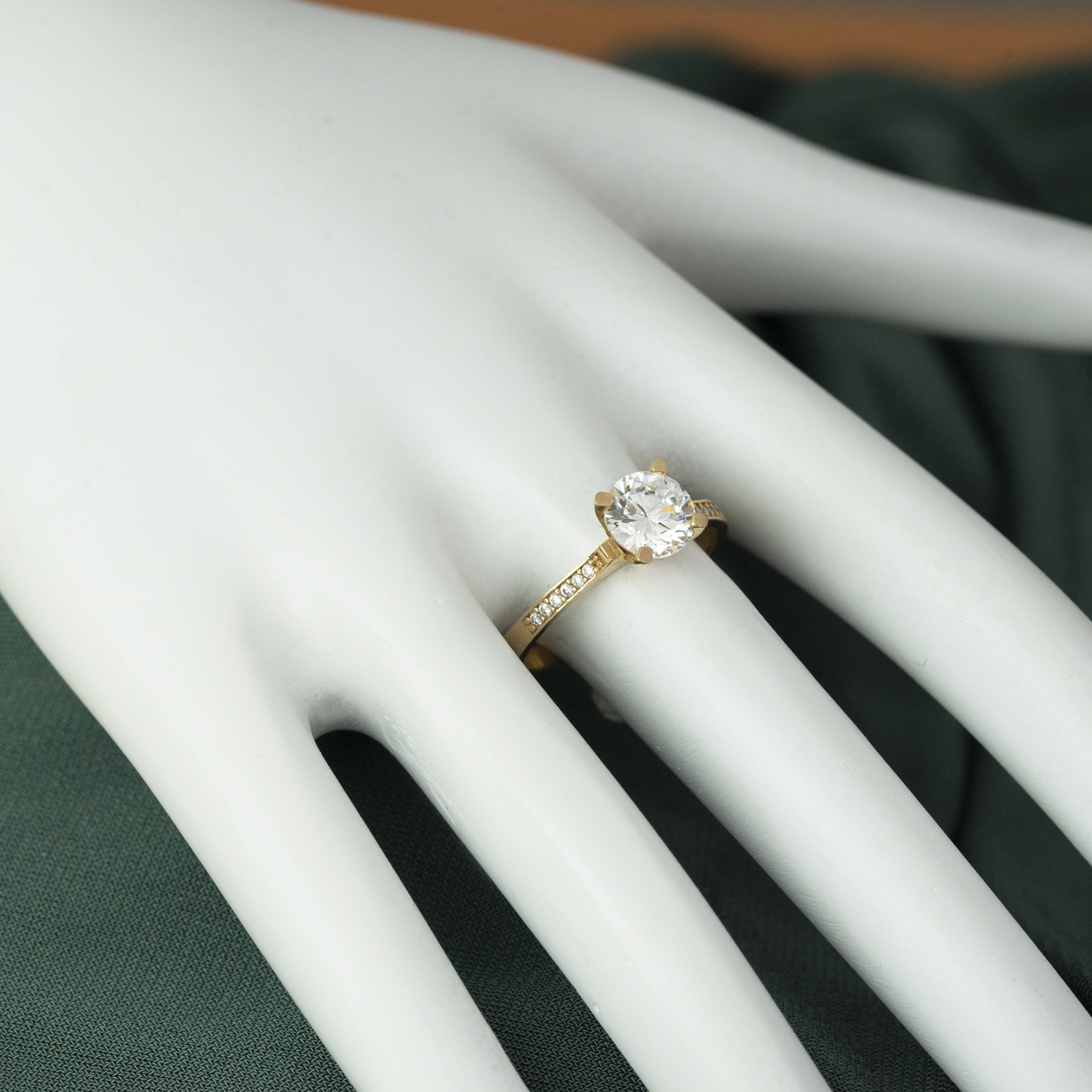 Tektaş 8 Ayar Altın Yüzük