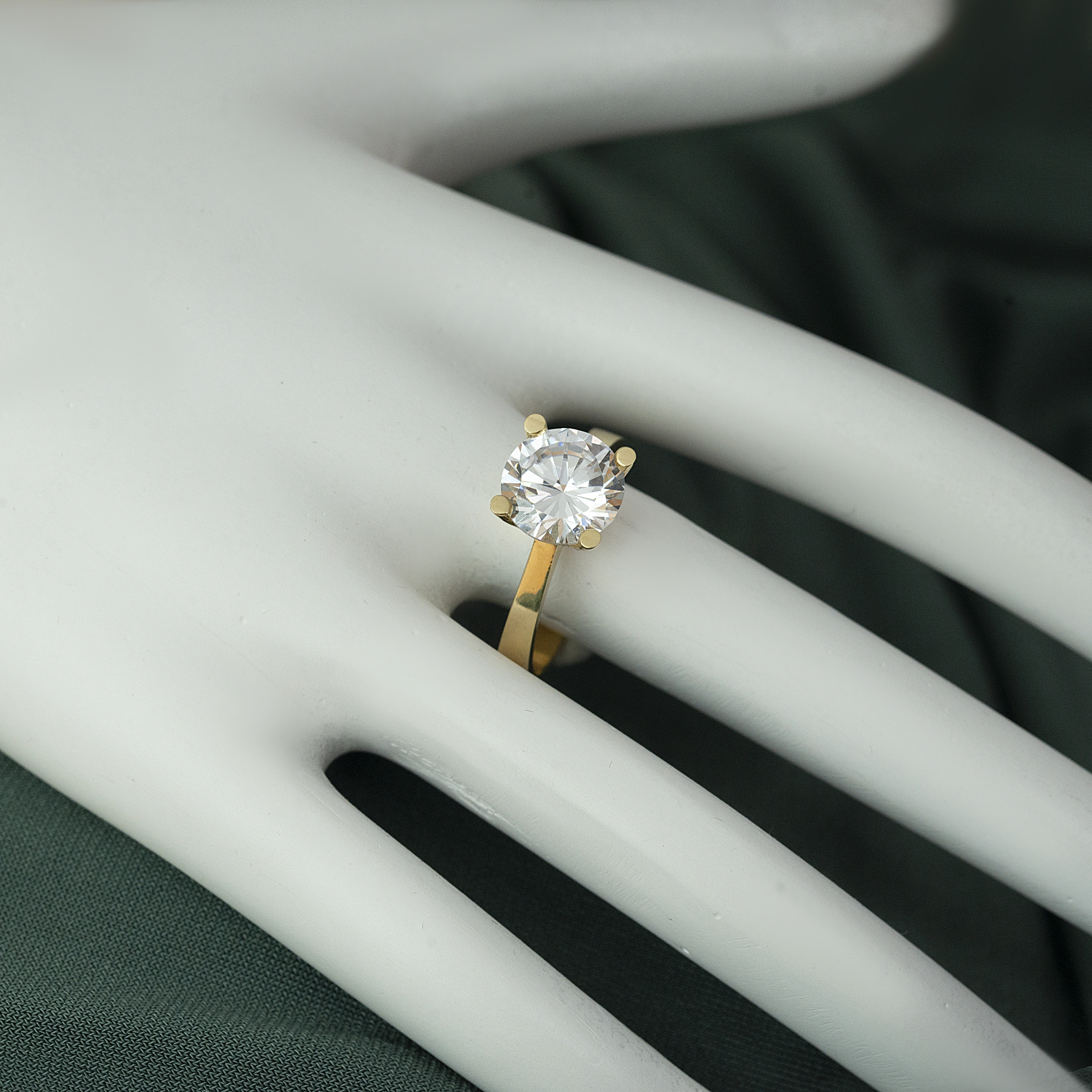 Tektaş 8 Ayar Altın Yüzük