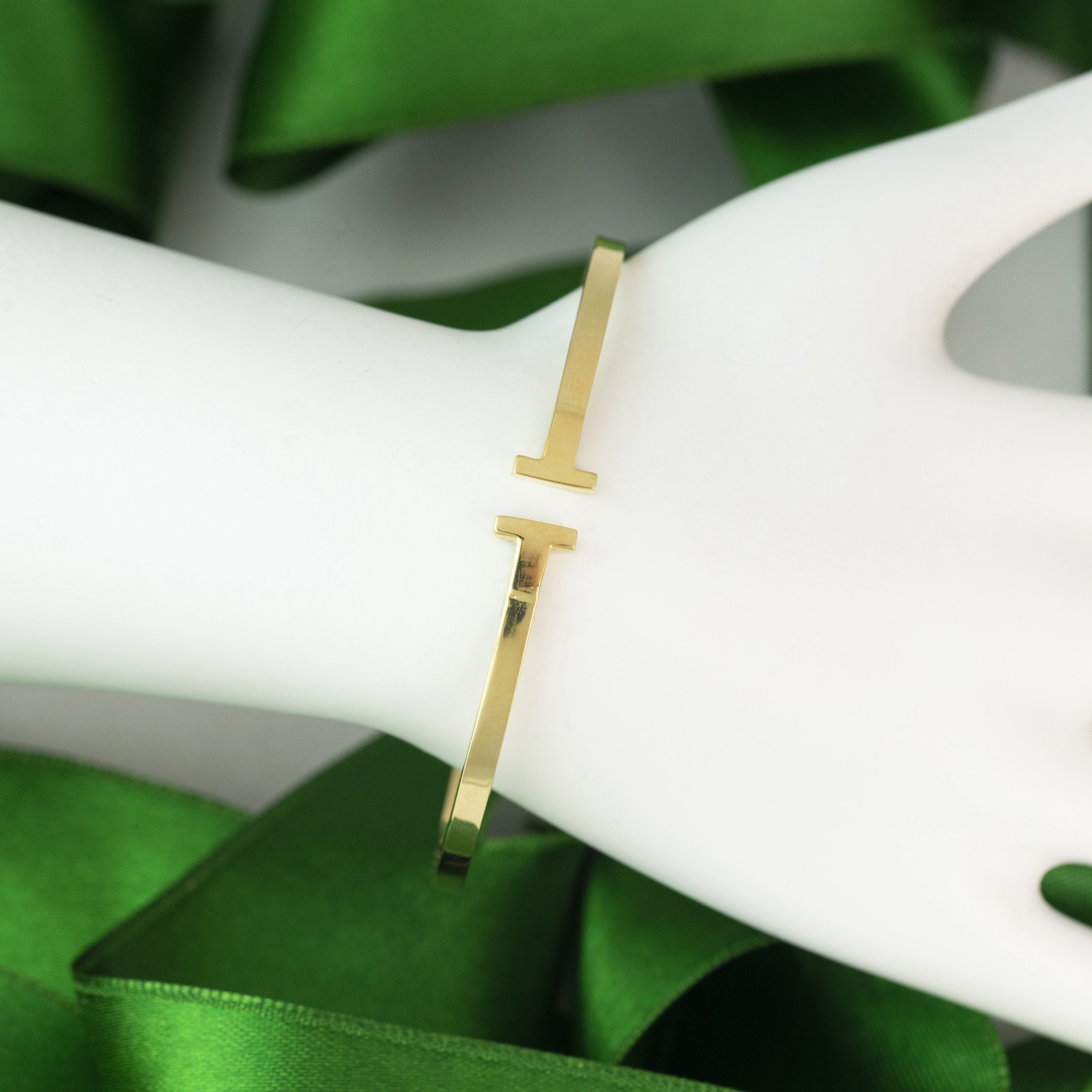 Trend Hafif 14 Ayar Kelepçe Bilezik