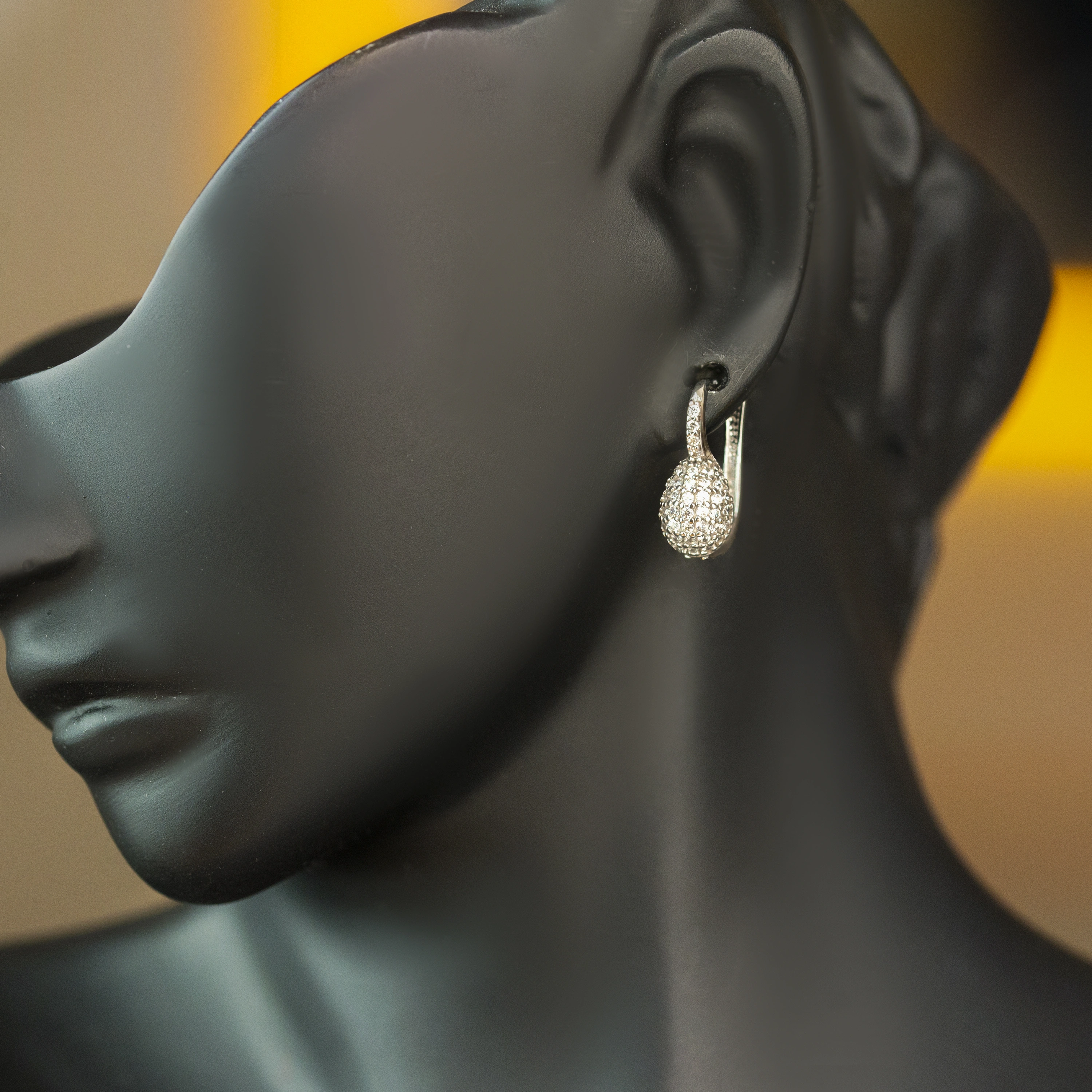 Trend Model 14 Ayar Klipsli Altın Küpe