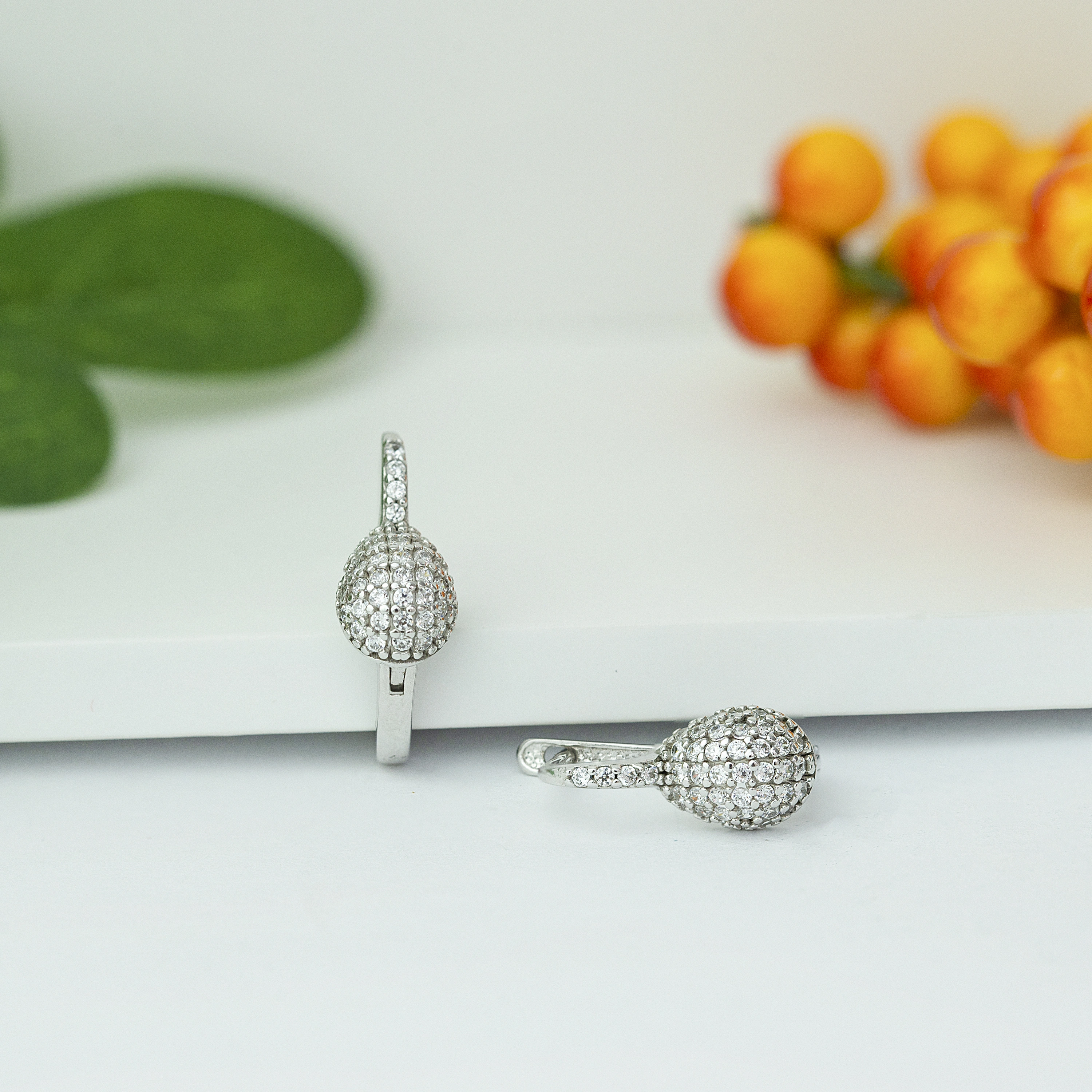 Trend Model 14 Ayar Klipsli Altın Küpe