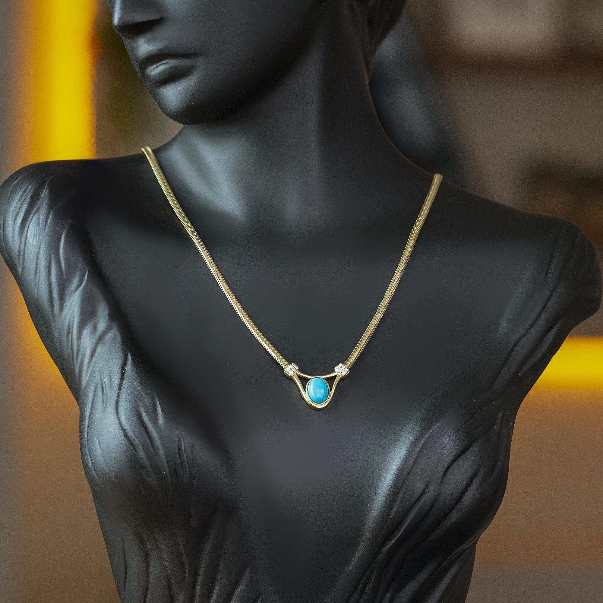 Balık Sırtı 14 Ayar Altın Gerdanlık