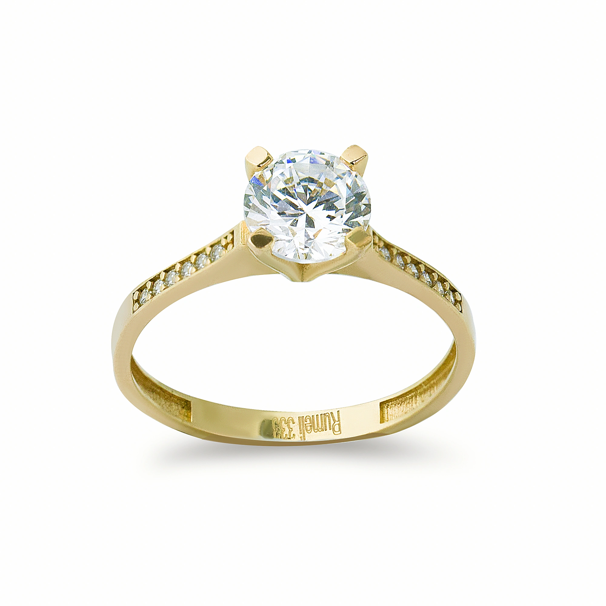 Tektaş 8 Ayar Altın Yüzük