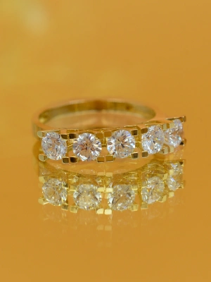 Altın Beştaş Yüzük