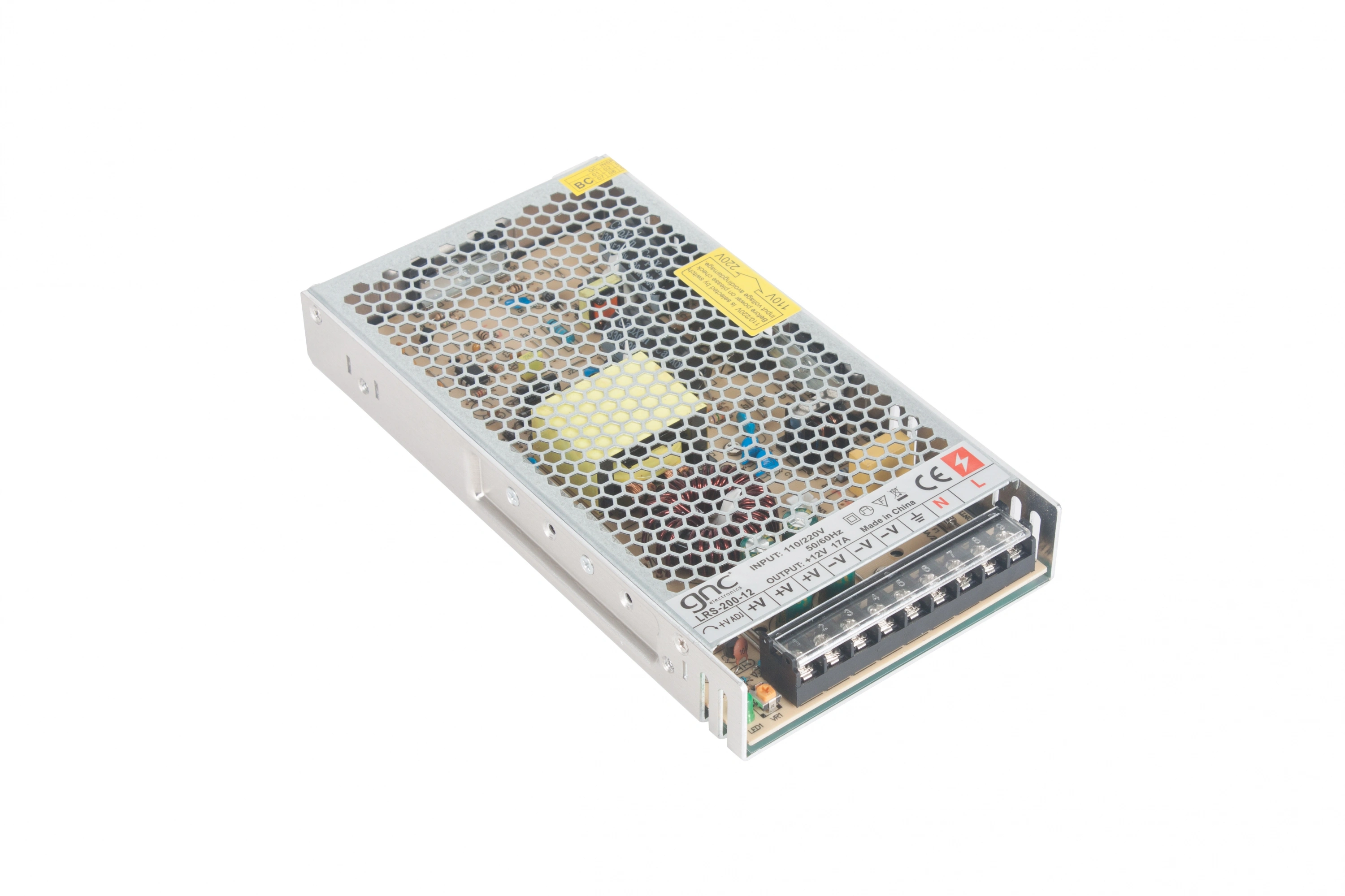 GNC-LRS-200 12V ENDÜSTRİYEL TİP GÜÇ KAYNAĞI