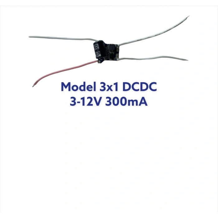 3x1 DCDC Open Frame Led Sürücü