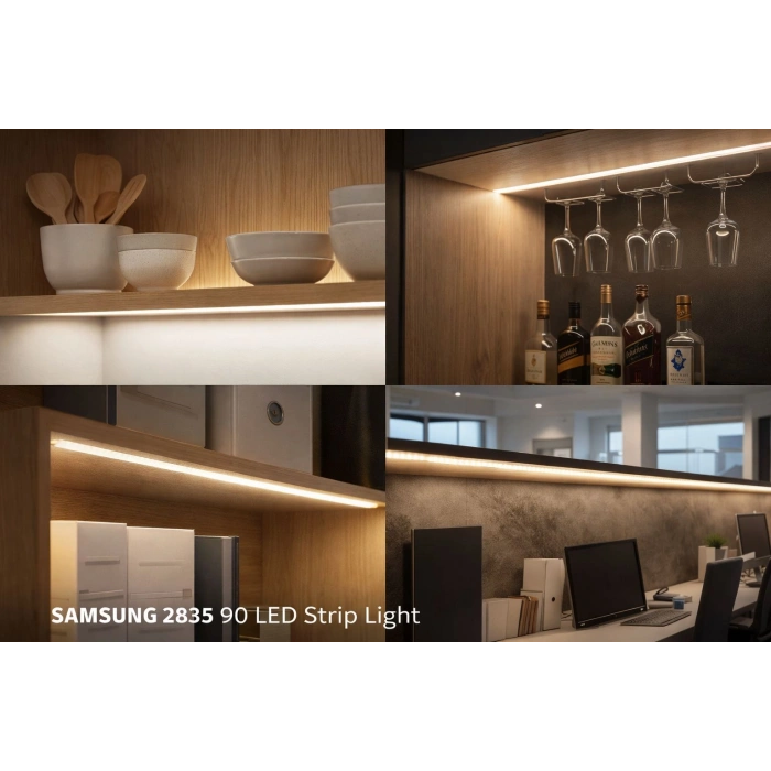 90 LED SMD ŞERİT LED 4000K 12V