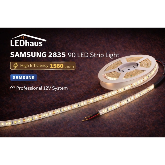 90 LED SMD ŞERİT LED 3000K 12V