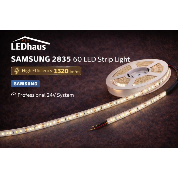 60 LED SMD ŞERİT LED 3000K 24V