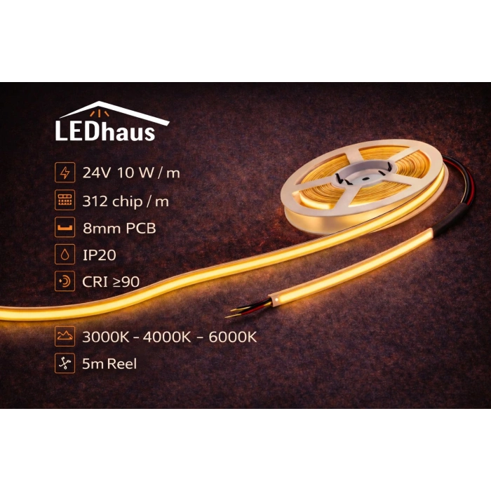 COB ŞERİT LED 312 LED 4000K 24V