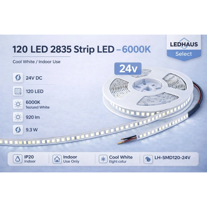 ECO LED HAUS-120 LED SMD ŞERİT LED 6500K 24V