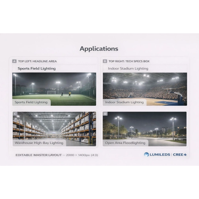 GNC LEDSTAR PROJEKTÖR 50W