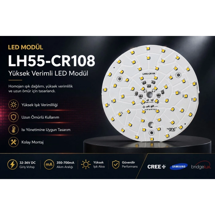 LH55-CR108 Sabit Akım Round Modül