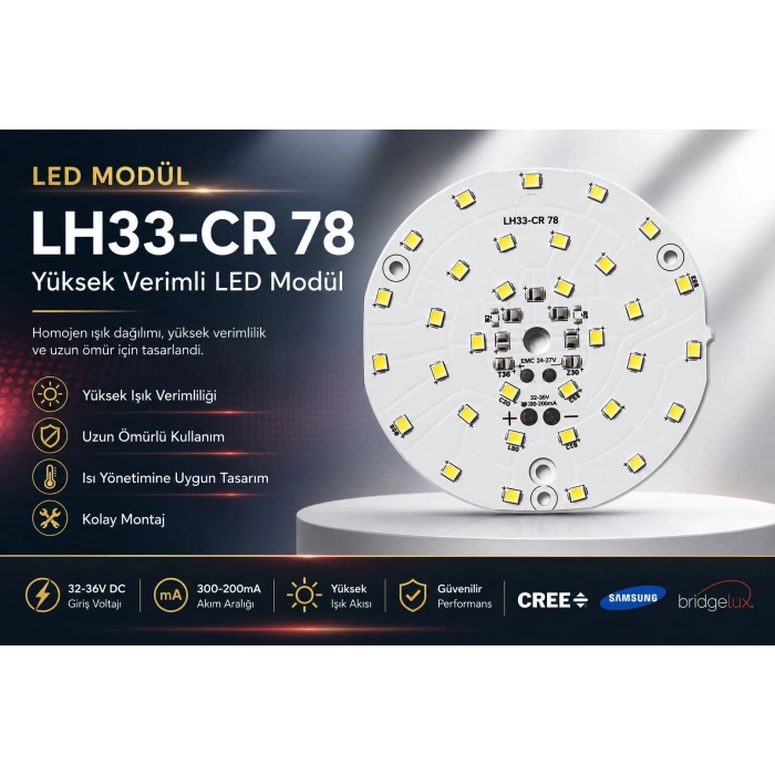 LH33-CR78 Sabit Akım Round Modül